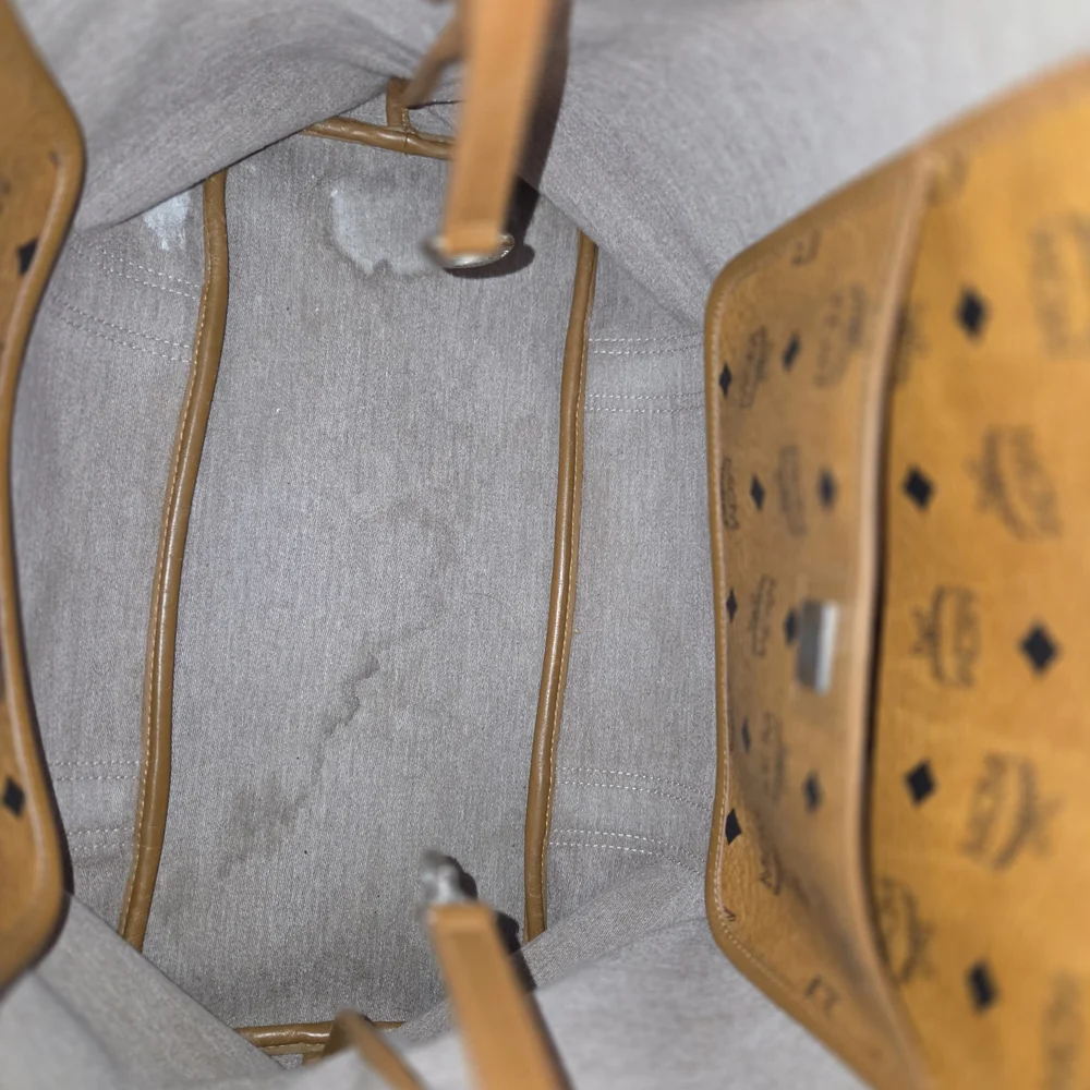 MCM Brown Monogram Tote Bag - Picture 11 of 14